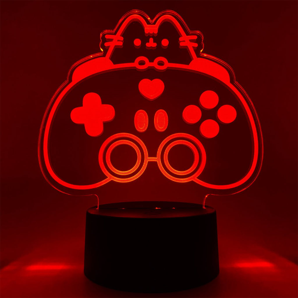Pusheen Gamer Otaku Lamp