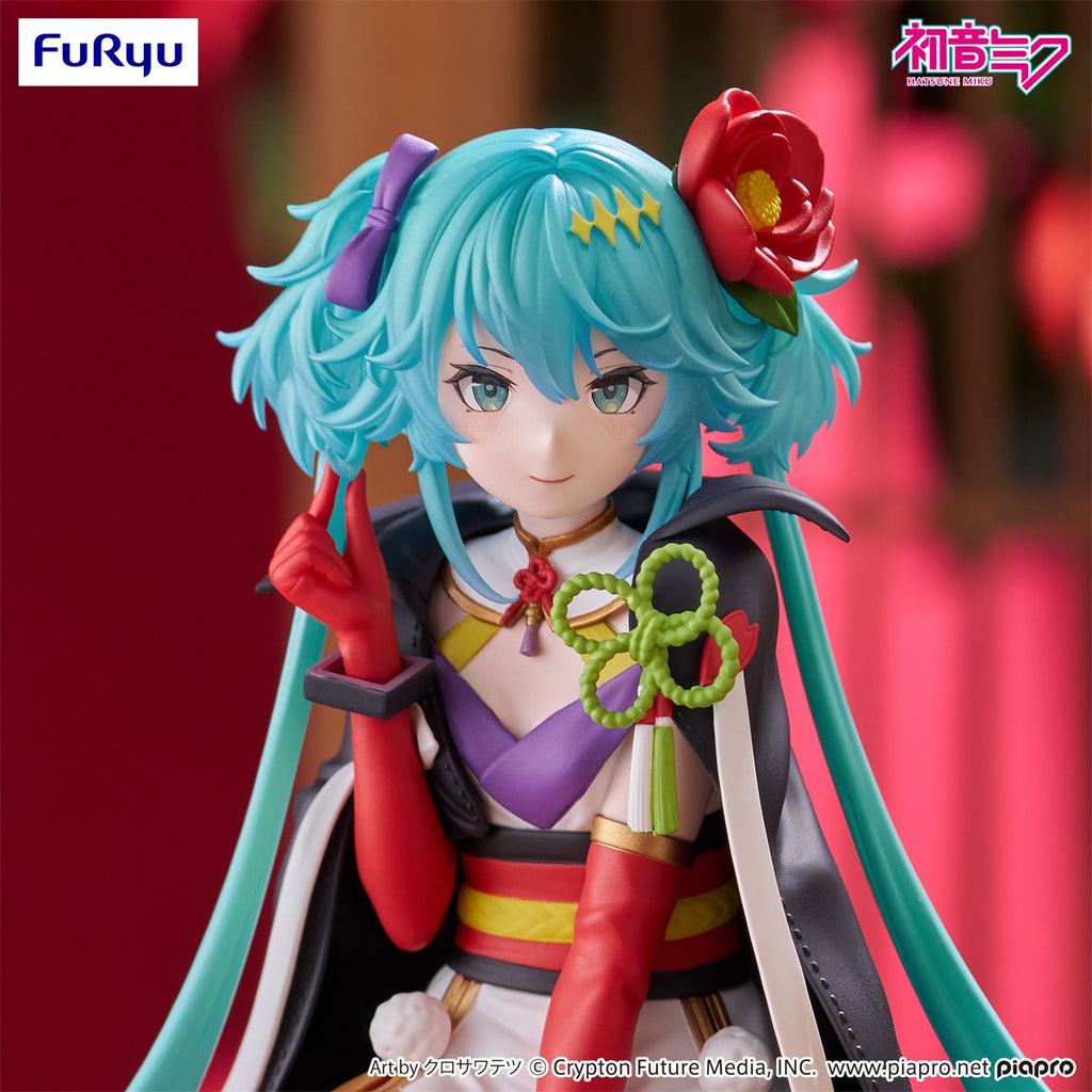 Vocaloid Hatsune Miku Flower Fairy Camellia Noodle Stopper Statue