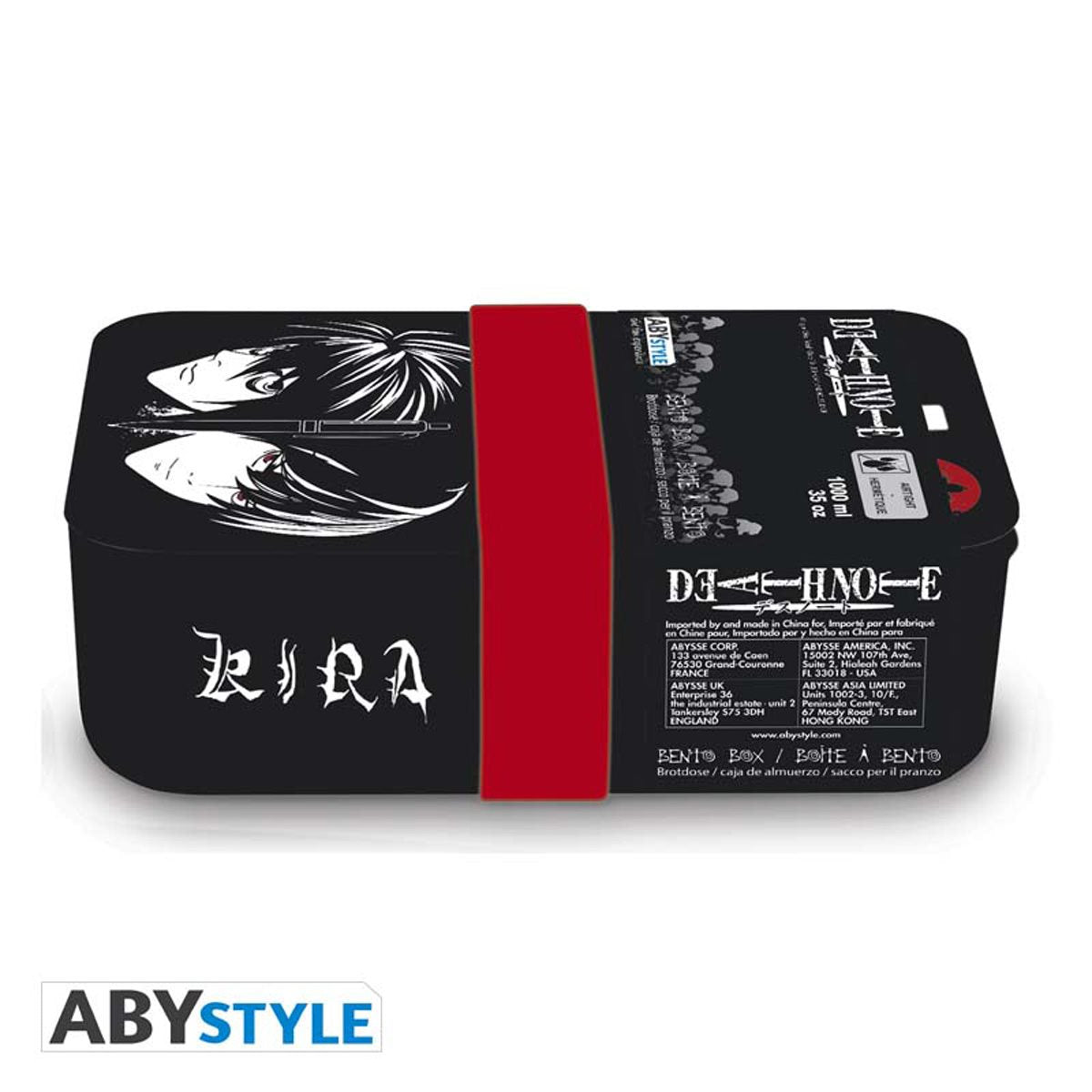 Death Note Kira vs L Bento Box