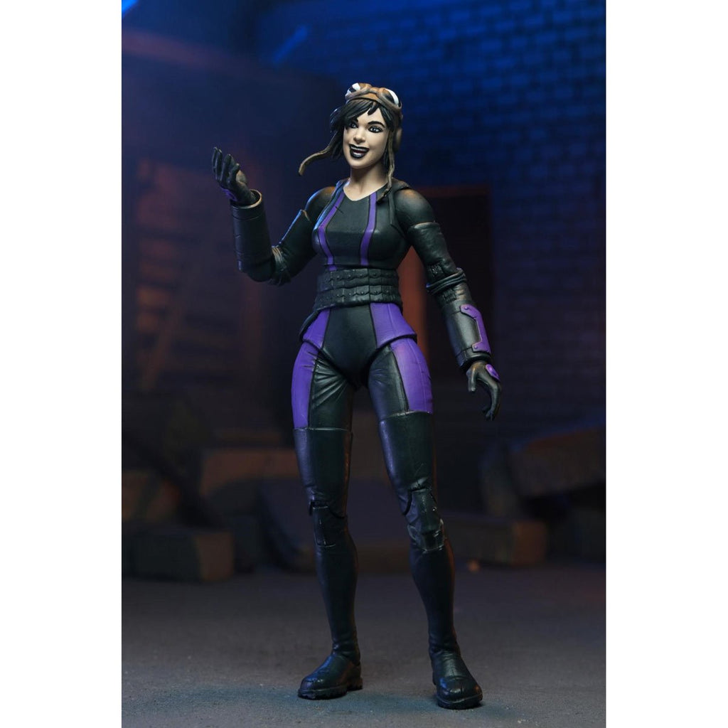 Teenage Mutant Ninja Turtles: The Last Ronin Casey Marie with Motorcycle 7-Inch Scale Action Figure