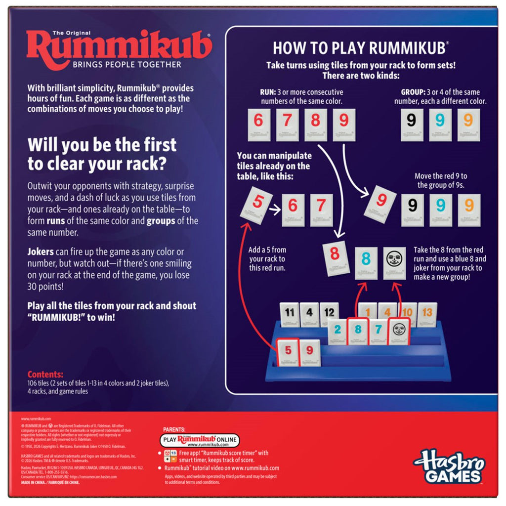The Original Rummikub Game