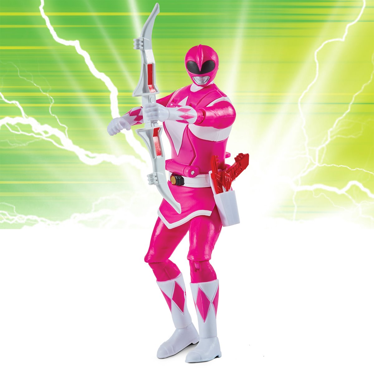 Mighty Morphin Power Rangers: Re-Ignition Auto Morphin Pink Ranger Action Figure