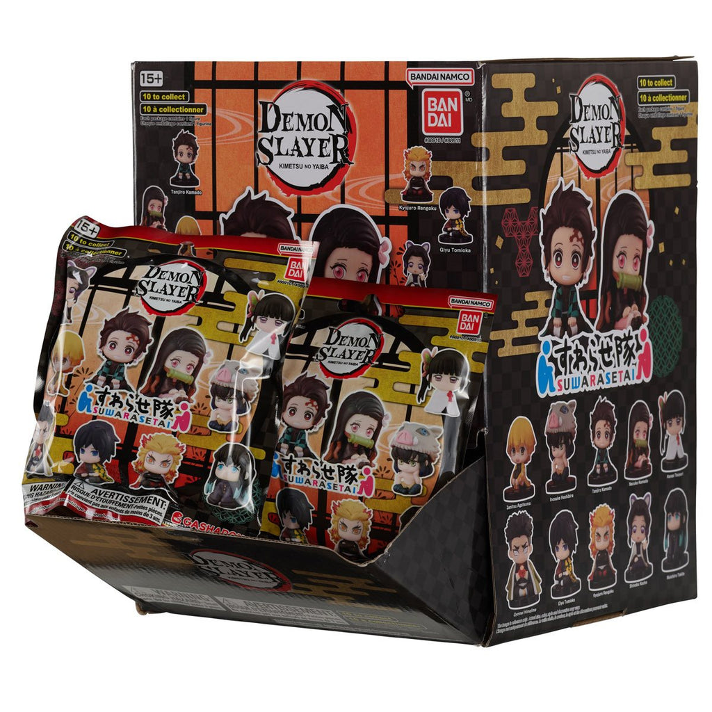 Demon Slayer Sitting Blind Mini-Figure Display Box of 24