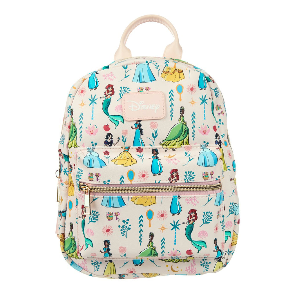 Disney Princesses All Over Print Mini-Backpack