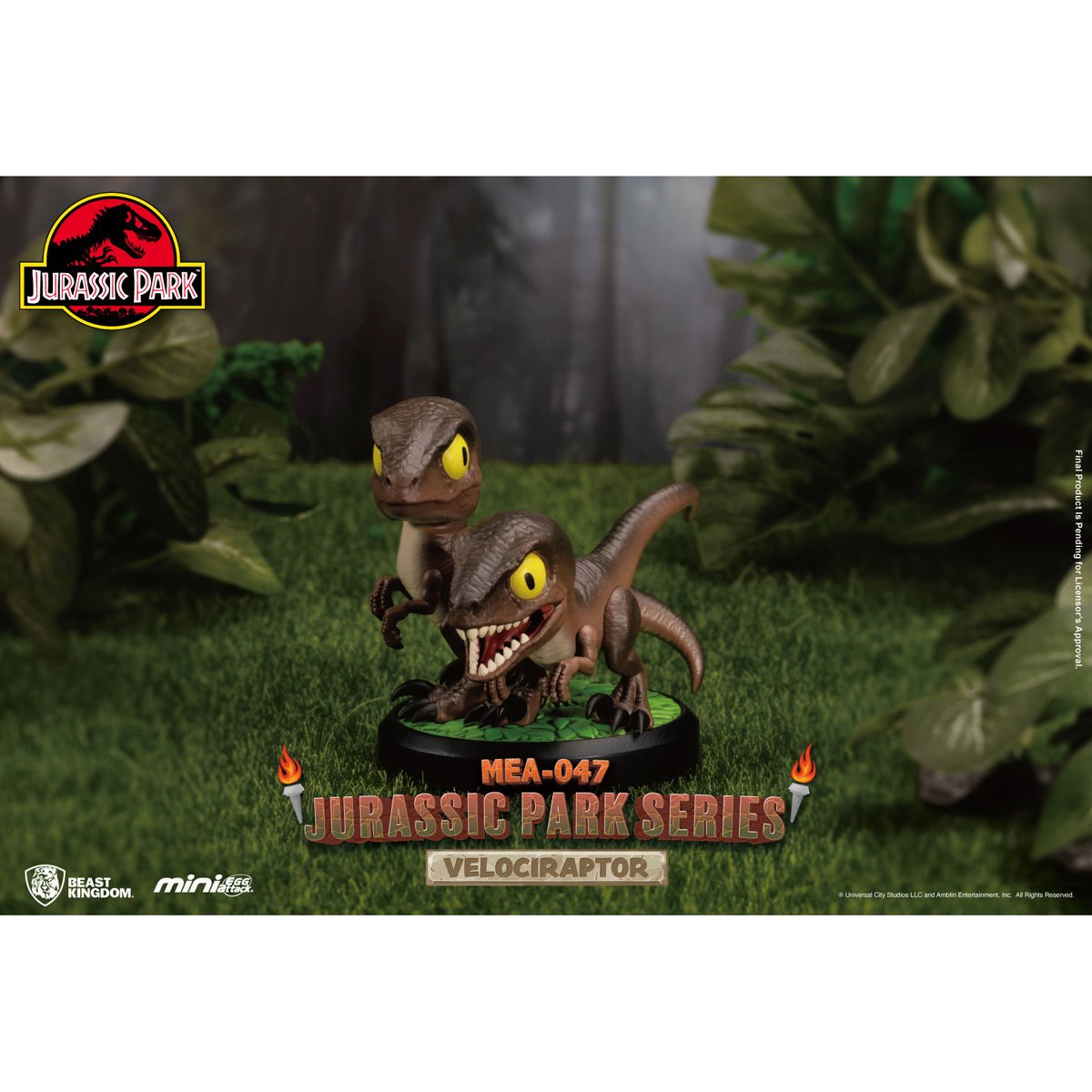 Jurassic Park Series MEA-047 Mini-Figure Case of 6