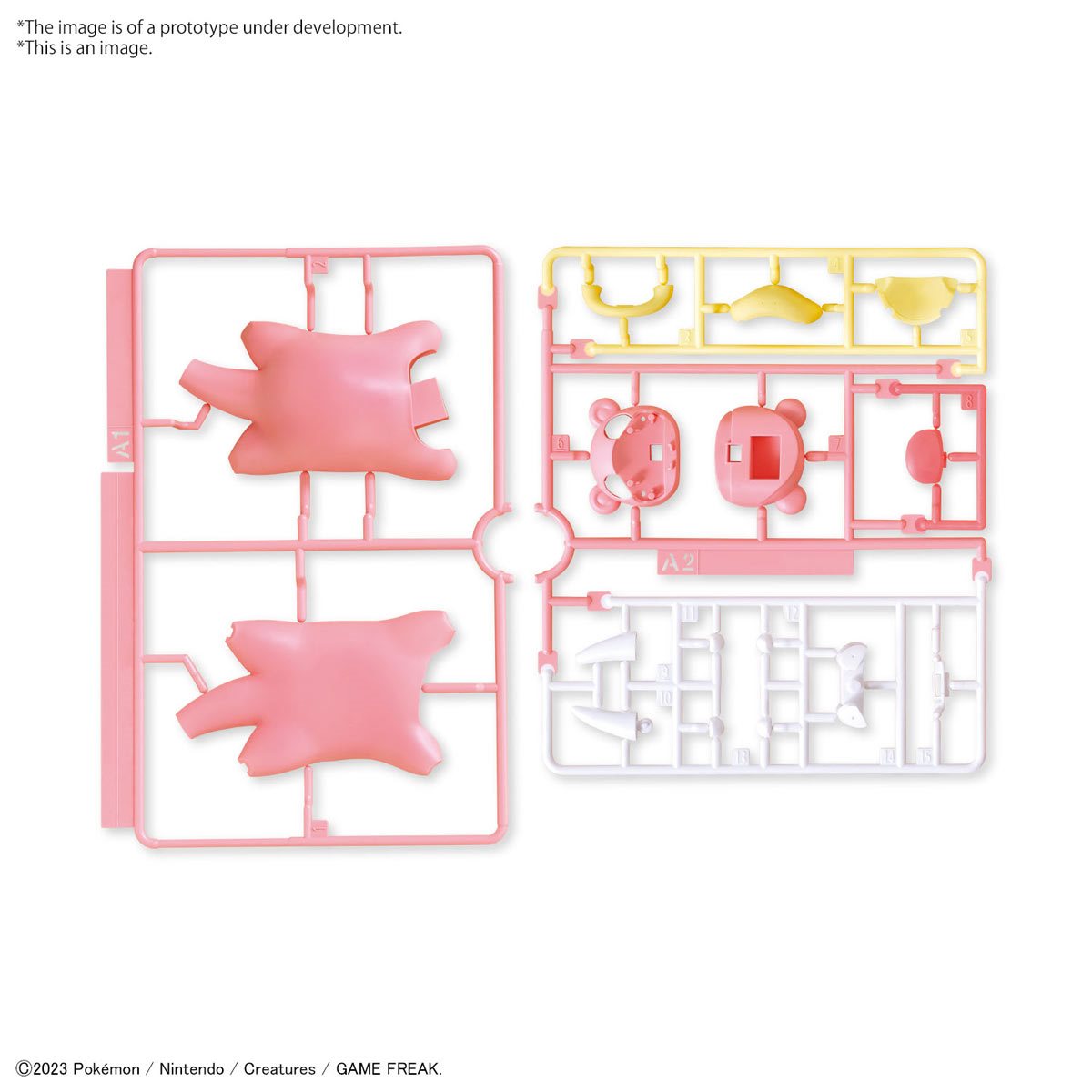 Pokemon Slowpoke Model Kit Quick Model Kit