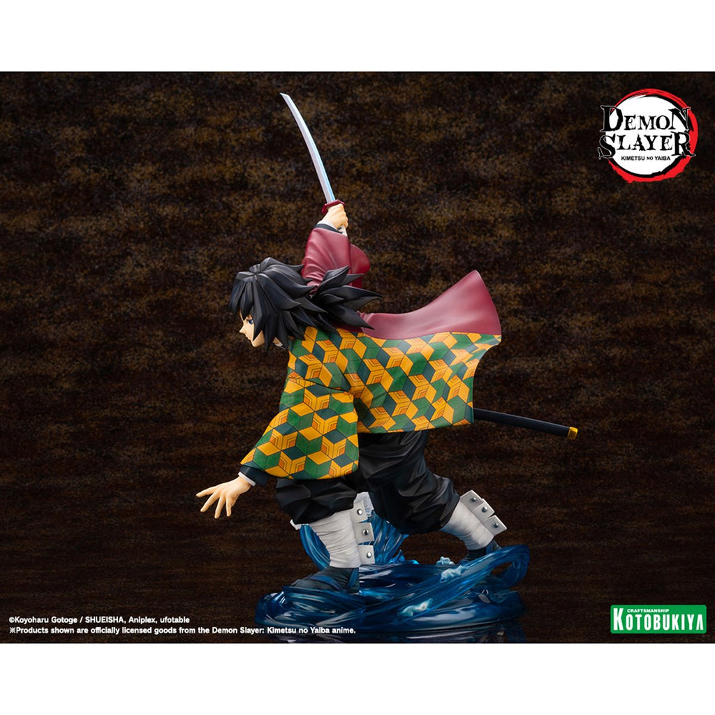Demon Slayer: Kimetsu no Yaiba Giyu Tomioka ArtFX J 1:8 Scale Statue - ReRun