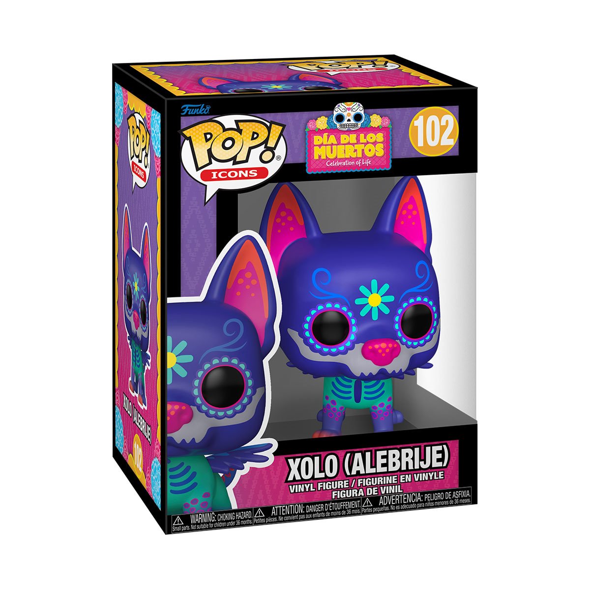 Dia de Los Muertos Xolo (Alebrije) Funko Pop! Vinyl Figure #102