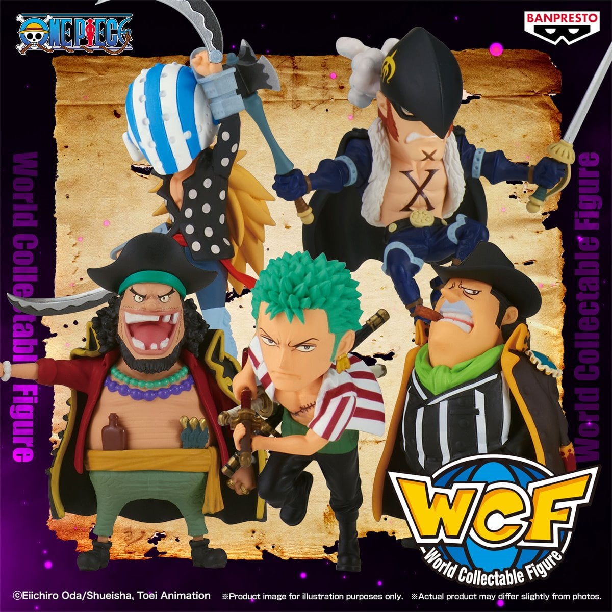 One Piece Sabaody Island The Worst Generation 2 World Collectable Mini-Figure Box of 12