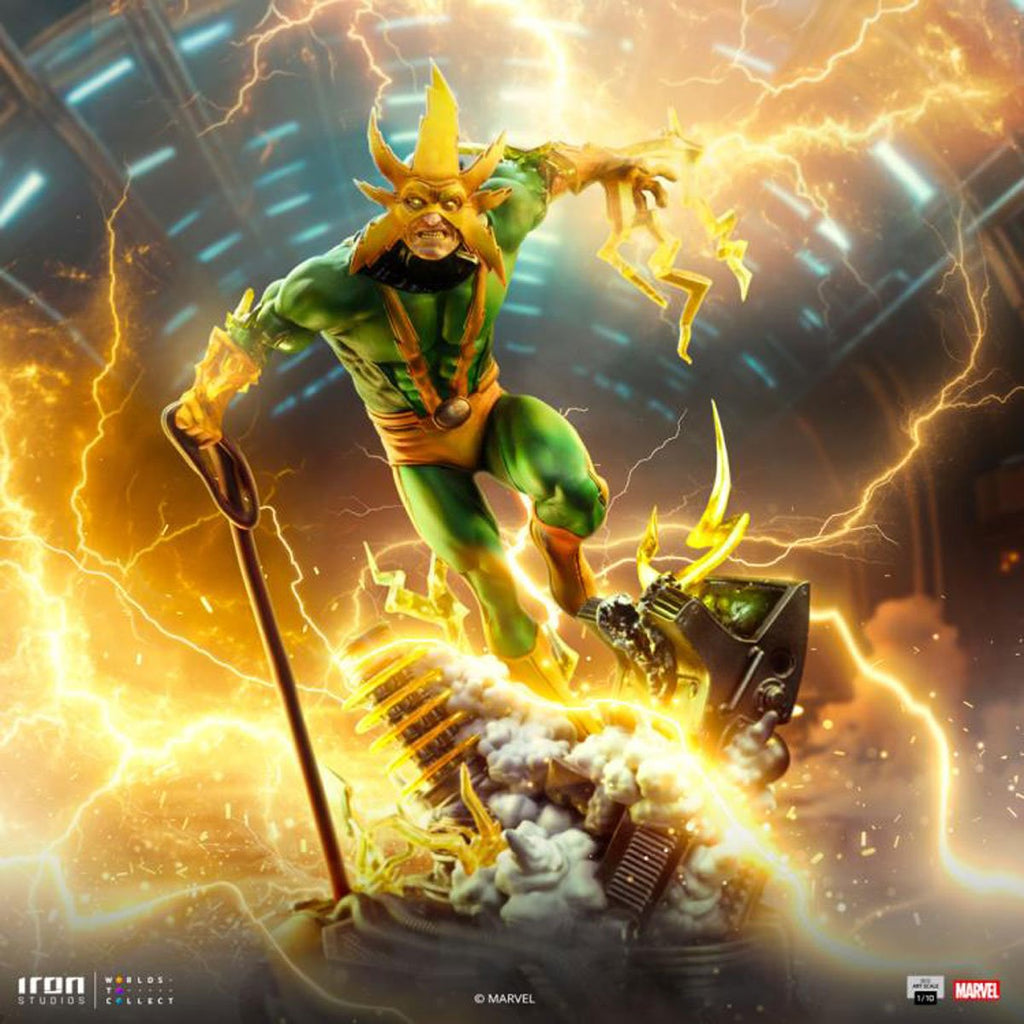 Electro Spider-Man vs Villains Battle Diorama Series 1:10 Art Scale Limited Edition Statue