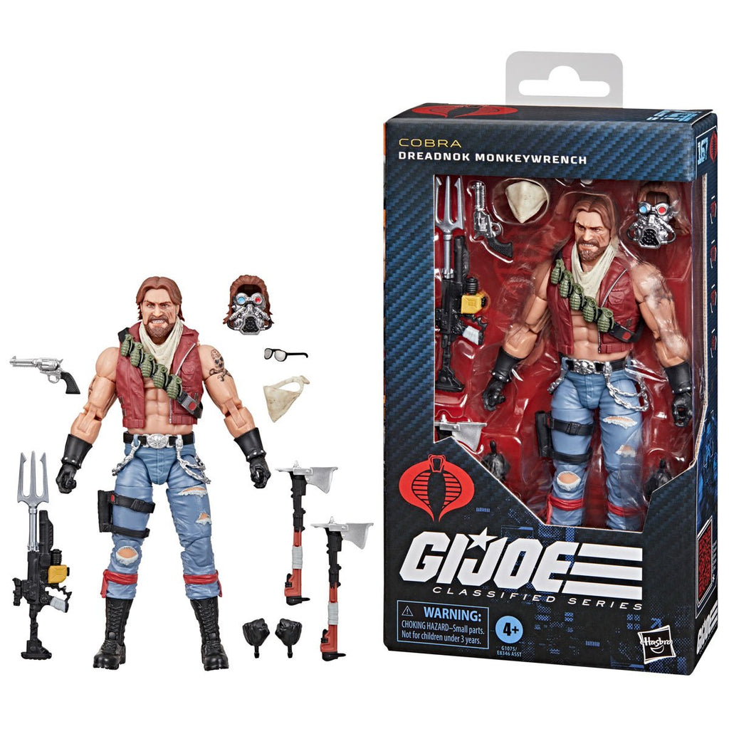 G.I. Joe Classified Series Dreadnok Monkeywrench 6-Inch Action Figure