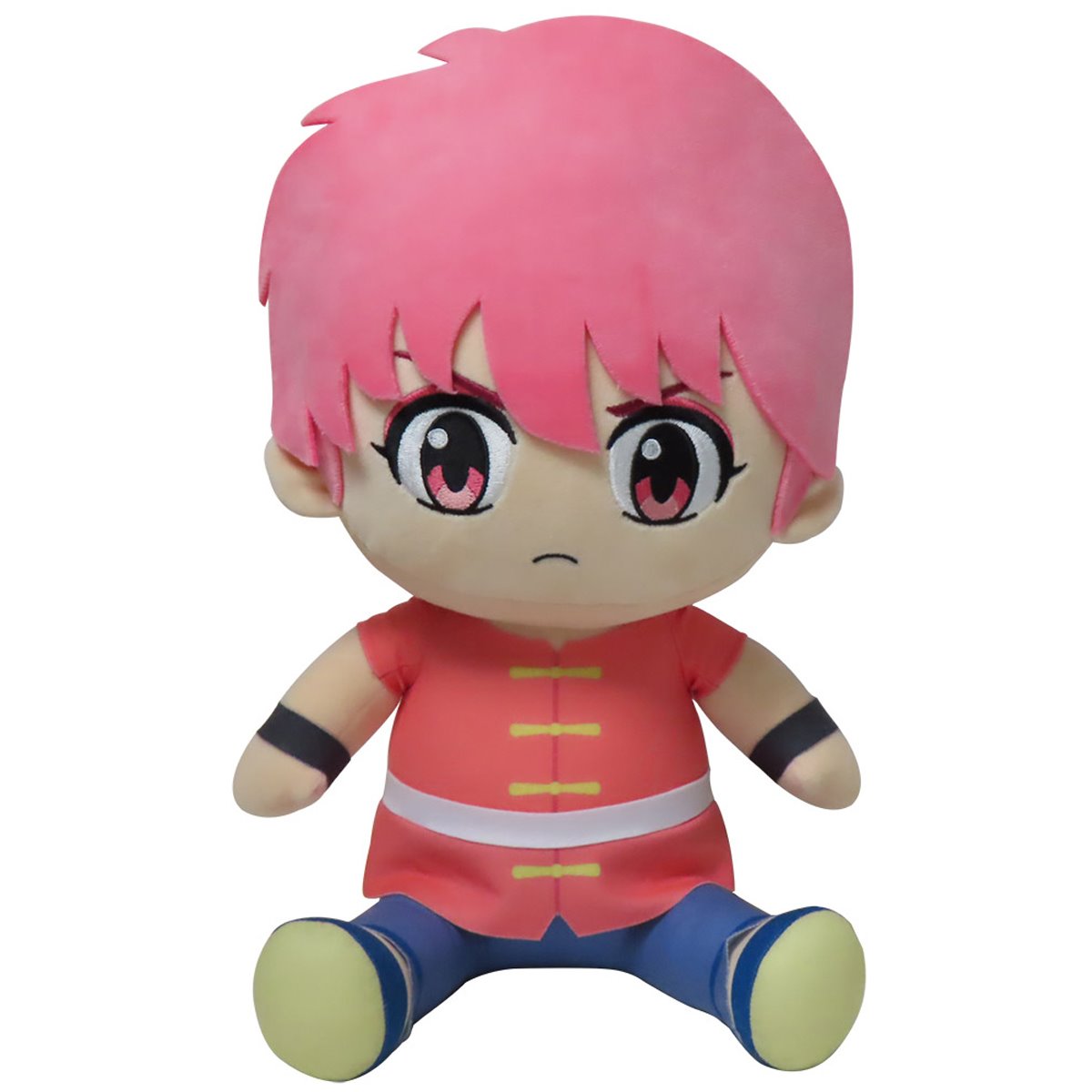Ranma 1/2 Ranma Girl Sitting Pose 12-Inch Plush