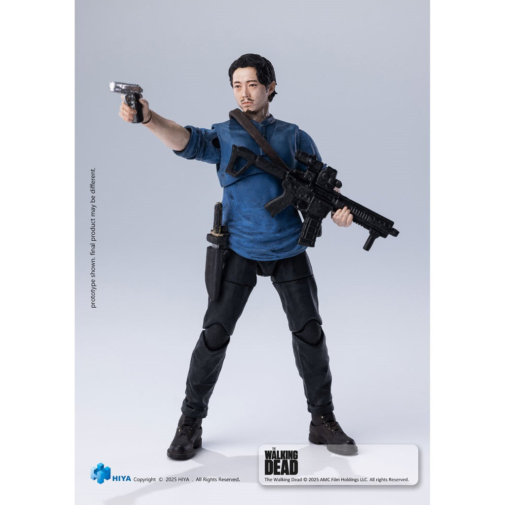 The Walking Dead Glenn Exquisite Mini Series 1:18 Scale Action Figure