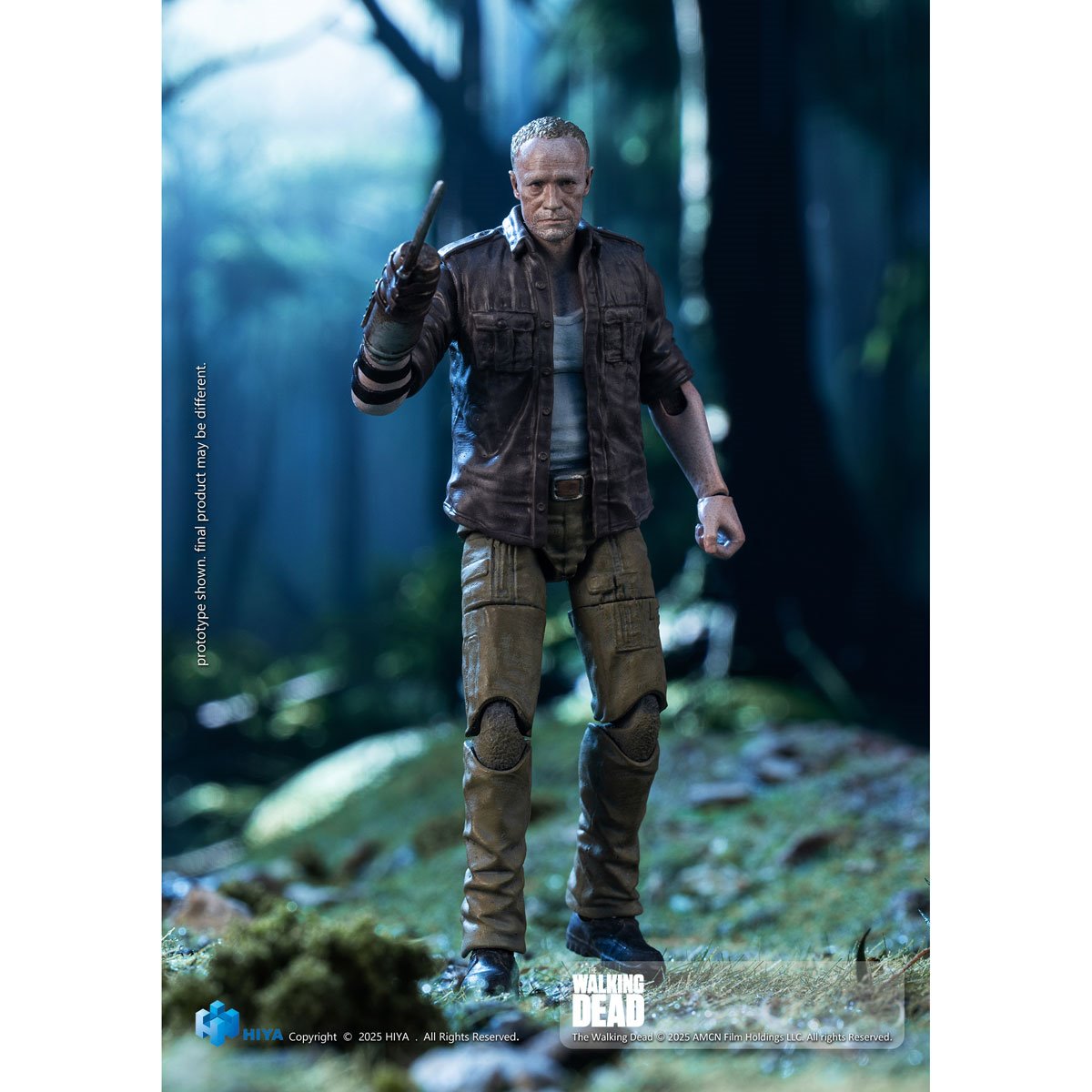 The Walking Dead Merle Dixon Exquisite Mini Series 1:18 Scale Action Figure
