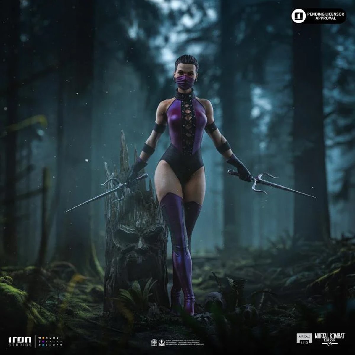 Mortal Kombat Mileena 1:10 Art Scale Limited Edition Statue