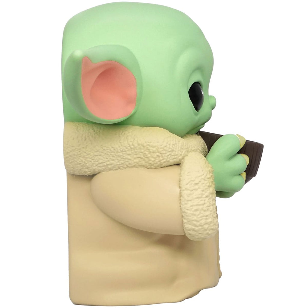 Star Wars: The Mandalorian Grogu with Cup PVC Bank