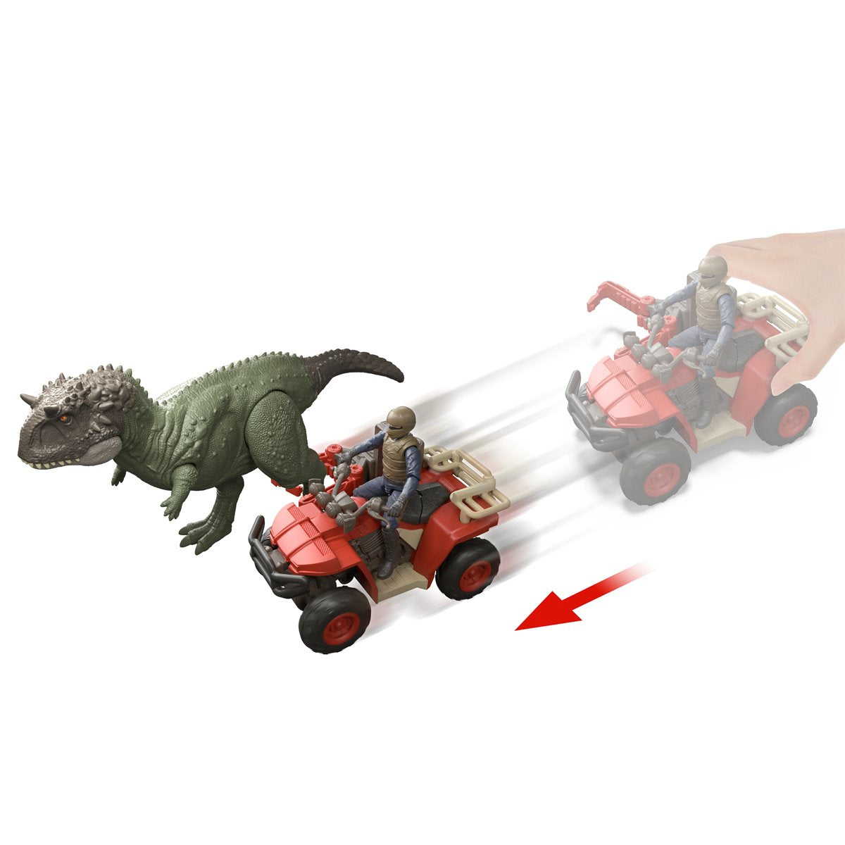 Jurassic World Capture Claw ATV Vehicle and Ekrixinatorsaurus Action Figure Pack