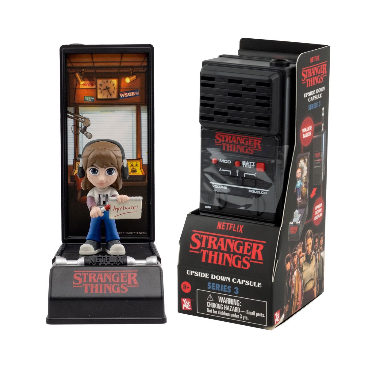Stranger Things Upside Down Walkie-talkie Capsule Series 3 Blind-Box Mini-Figure Case of 8