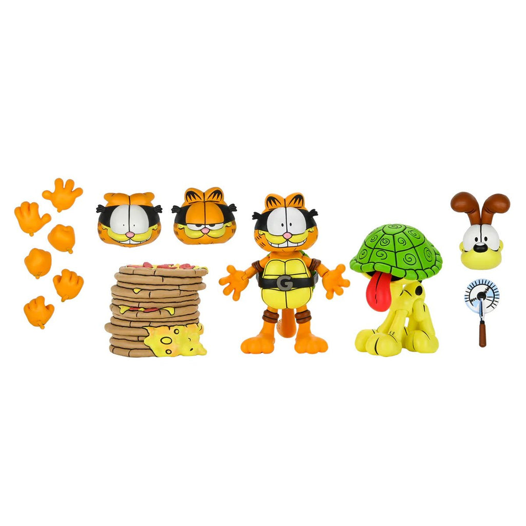 Teenage Mutant Ninja Turtles Archie Comics x Garfield Ultimate Garfello with Odie 7-Inch Scale Action Figure