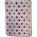 Sailor Moon Group Pattern Throw Blanket