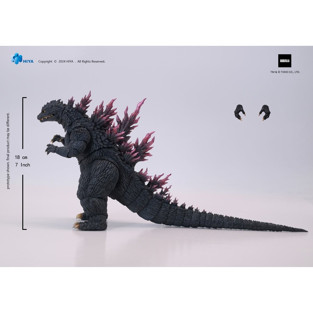 Godzilla 2000 Millennium Exquisite Basic Godzilla Action Figure - Previews Exclusive