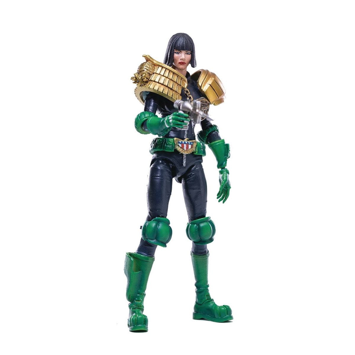 Judge Dredd Judge Hershey Exquisite Mini Series 1:18 Scale Action Figure