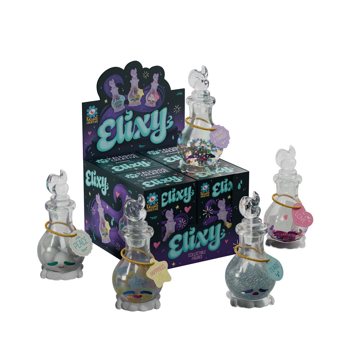 Elixy Blind-Box Mini-Figure Case of 4