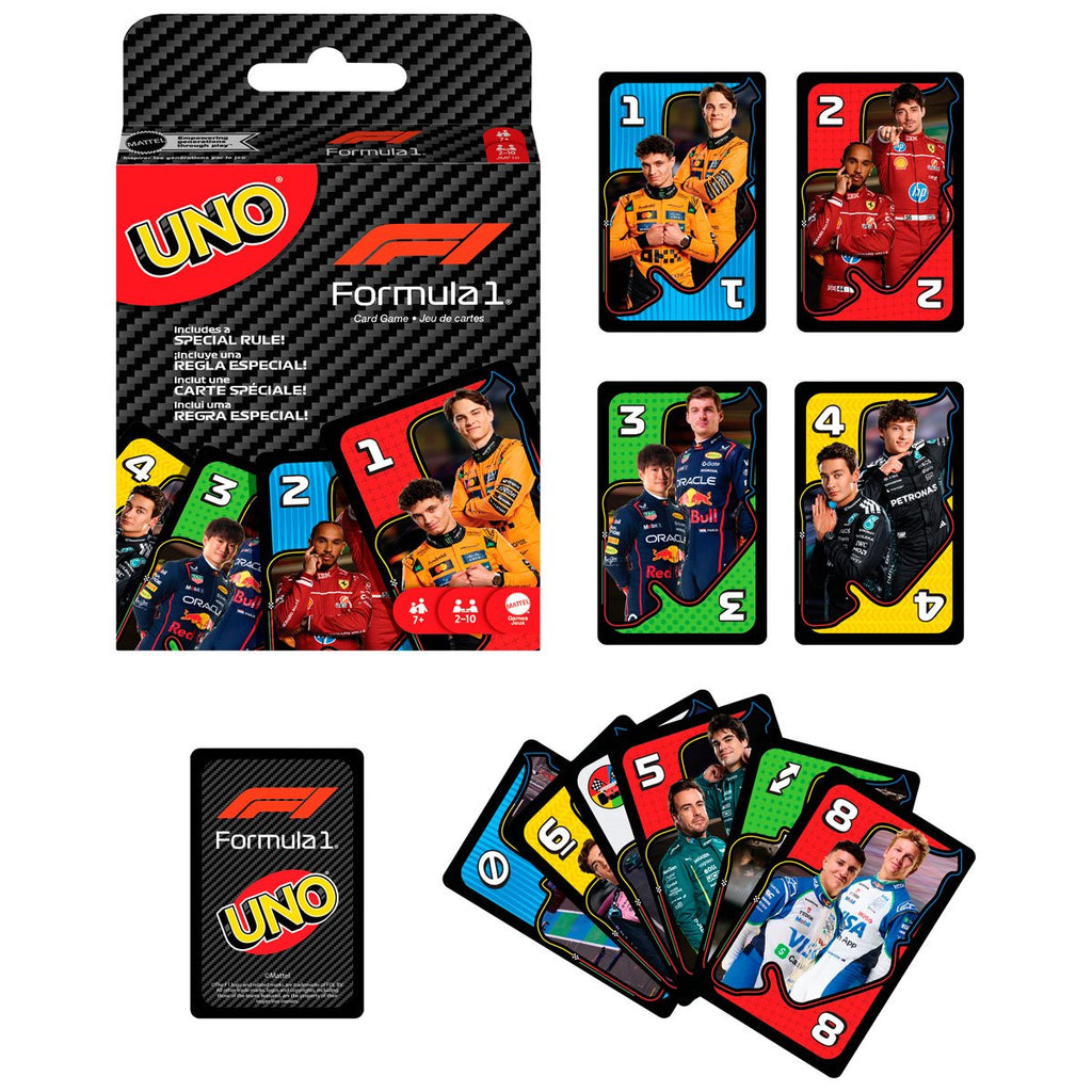 Formula 1 UNO Card Game