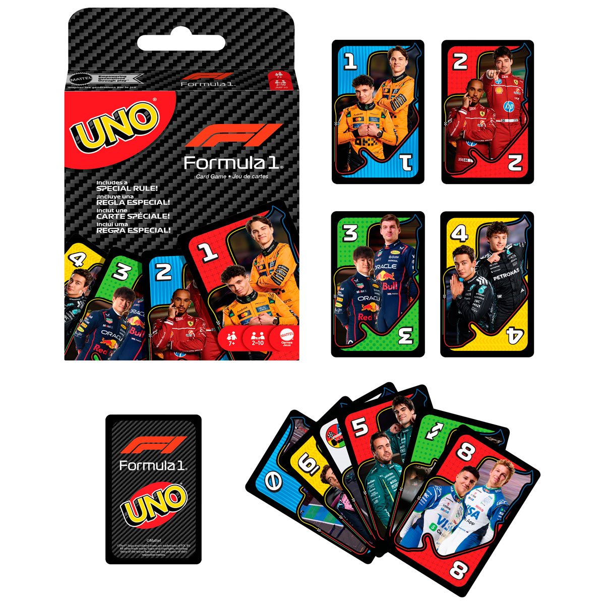 Formula 1 UNO Card Game