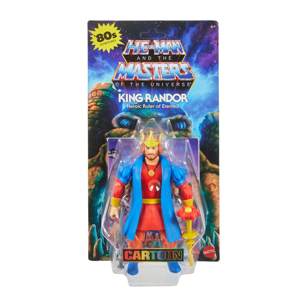 Masters of the Universe Origins Wave 28 Cartoon Collection King Randor Action Figure