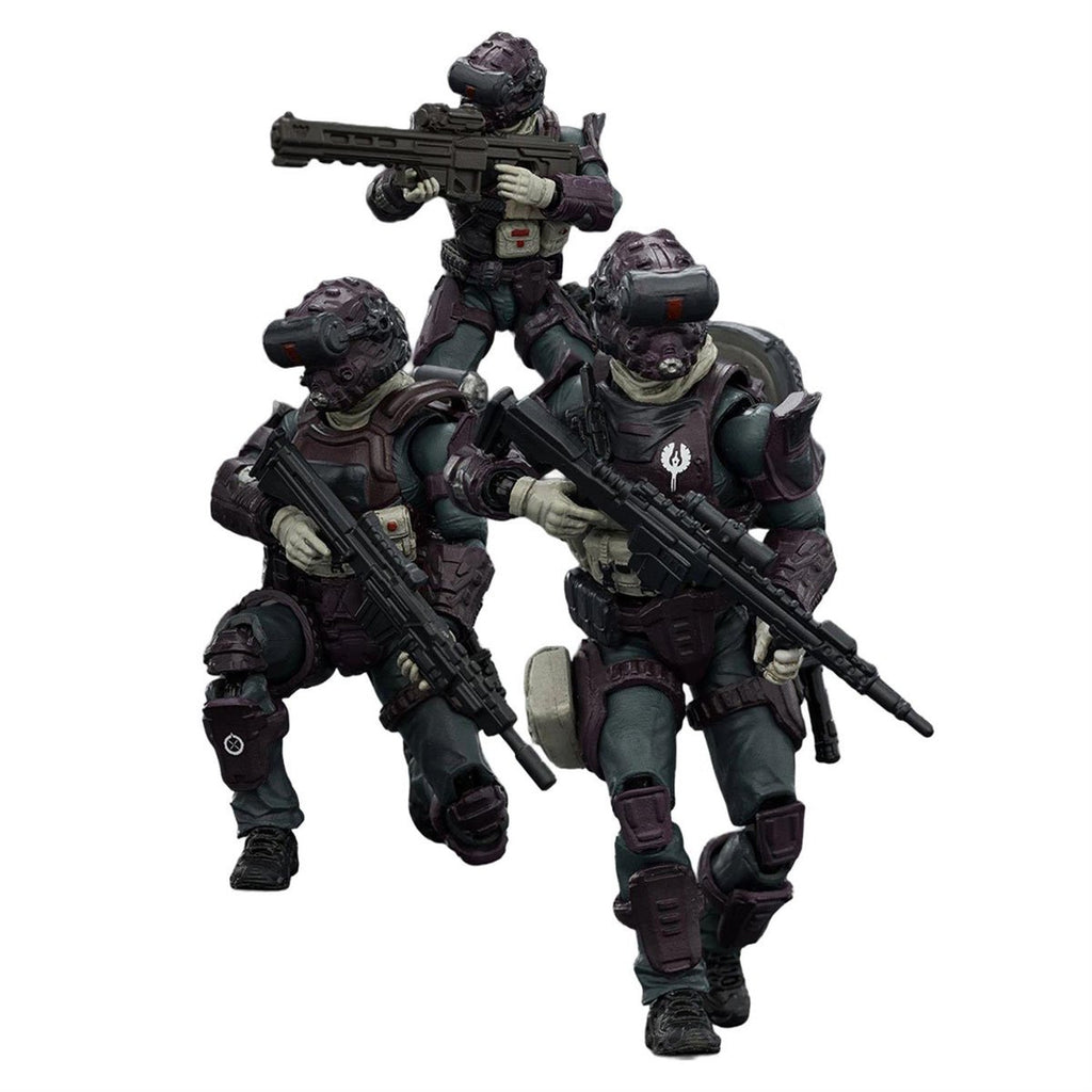 Joy Toy Dark Source Steel Ride Prism Squad 1:18 Scale Action Figure 3-Pack