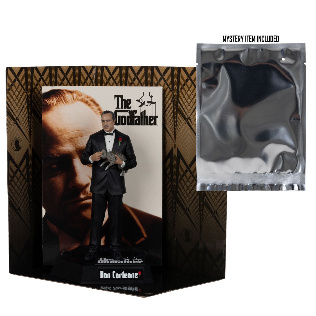 Movie Maniacs Paramount Wave 2 The Godfather Don Corleone 6-Inch Posed Figure