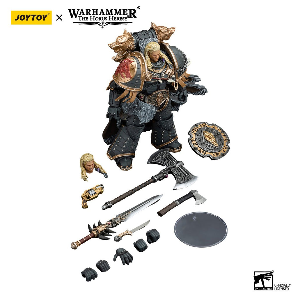 Joy Toy Warhammer The Horus Heresy Space Wolves Leman Russ Primarch of the VIth Legion 1:18 Scale Action Figure
