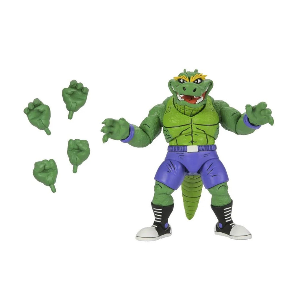 Teenage Mutant Ninja Turtles Archie Comics Stump Wrestling Leatherhead 7-Inch Scale Action Figure