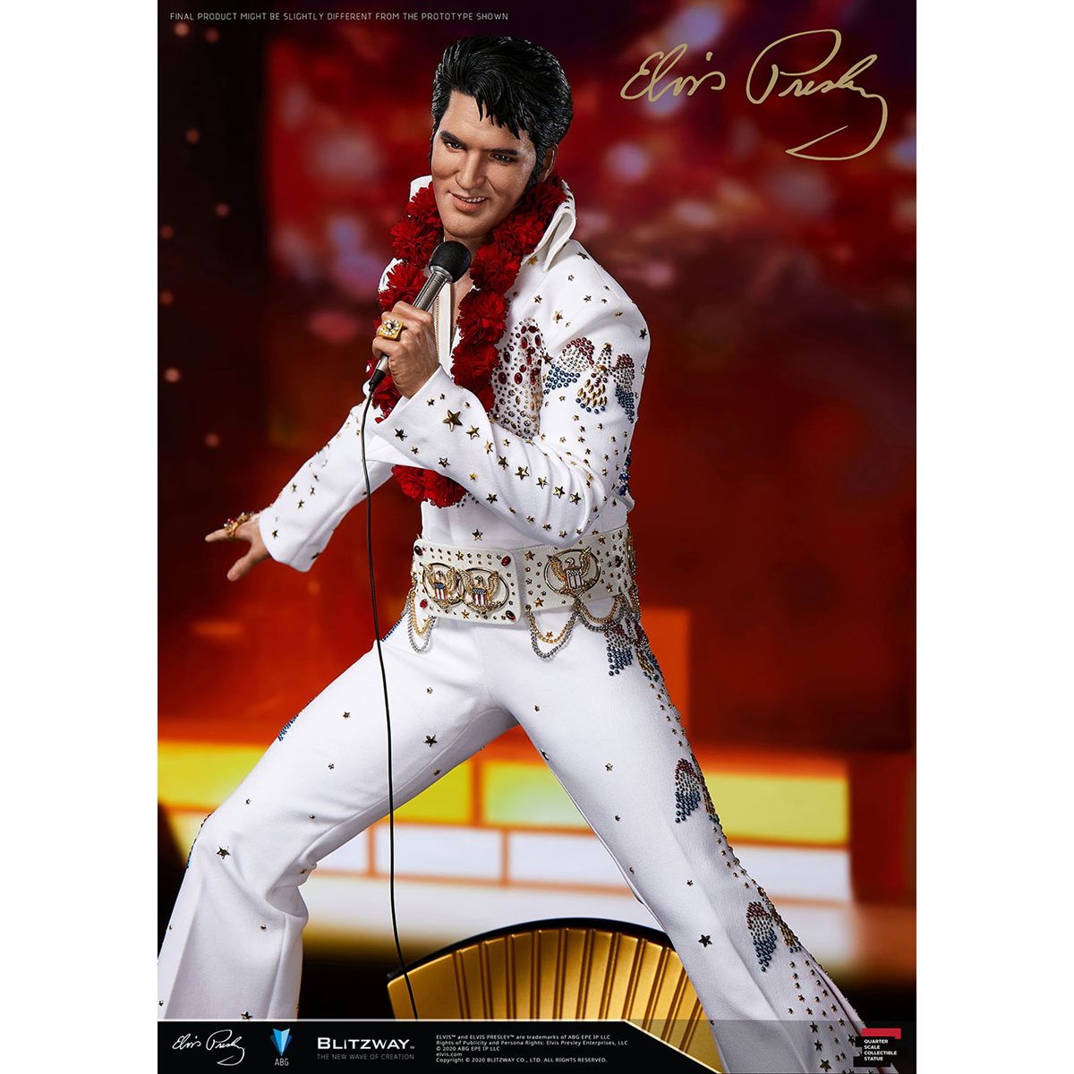 Elvis Presley Superb 1:4 Scale Statue