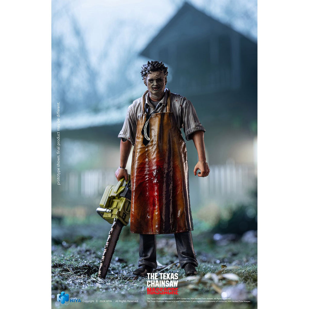 Texas Chainsaw Massacre 1974 Exquisite Mini Leatherface Killing Mask 1:18 Scale Action Figure - Previews Exclusive