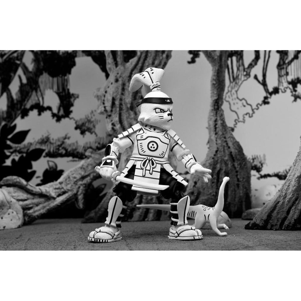 Usagi Yojimbo Samurai Usagi Yojimbo Black & White 7-Inch Scale Action Figure