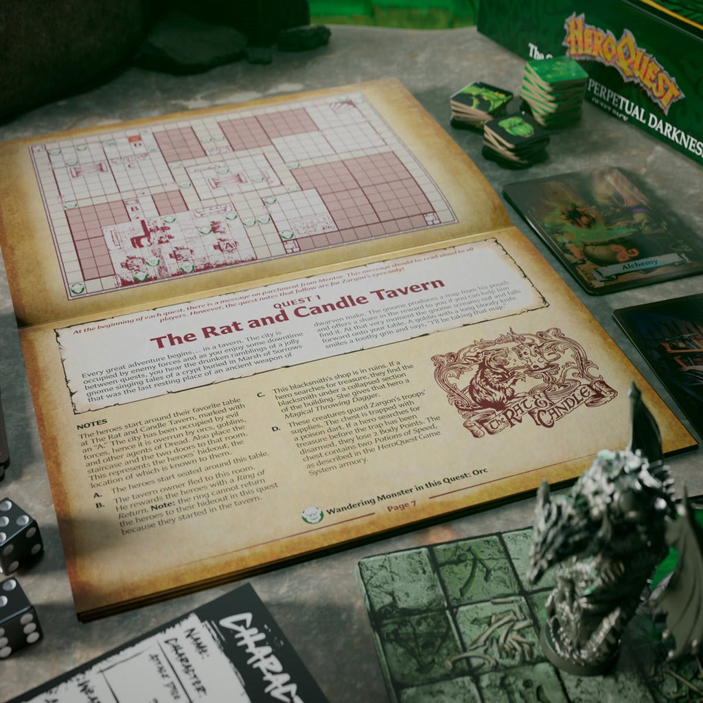 HeroQuest Joe Manganiello's The Crypt of Perpetual Darkness Quest Pack