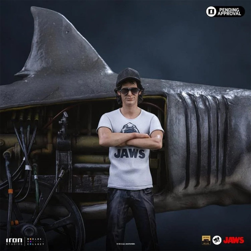 Jaws 50th Anniversary Steven Spielberg Deluxe 1:10 Art Scale Limited Edition Statue