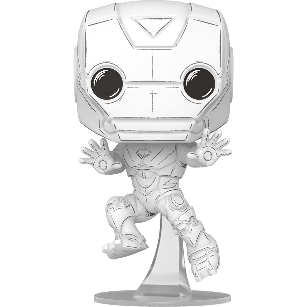 Marvel Sketched Iron Man Funko Pop! Vinyl Figure #1572