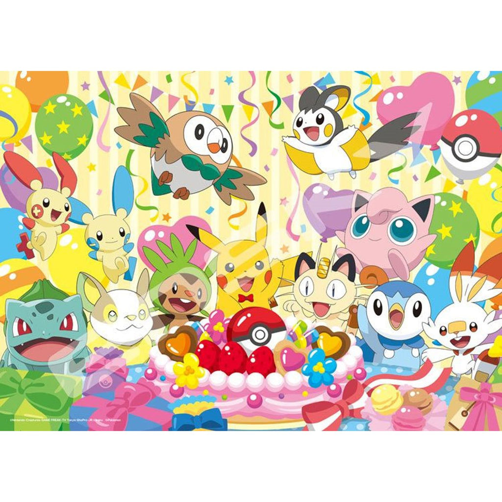 Pokemon PK500-02 Lets Eat Together! Celebration Cake 500-Piece Puzzle