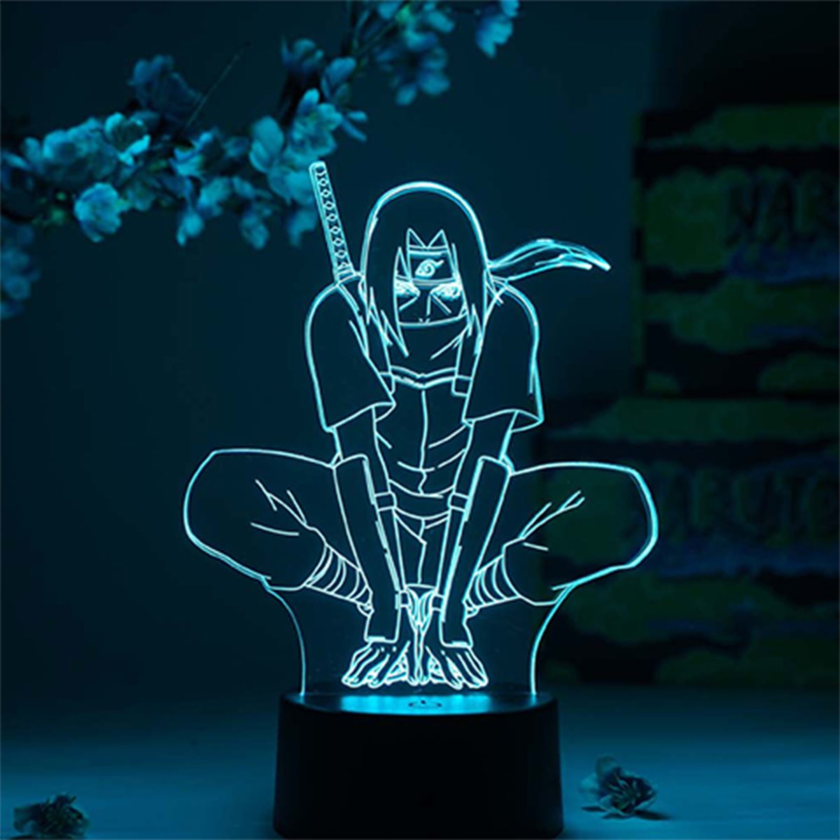 Naruto: Shippuden Itachi Uchiha Night Otaku Lamp