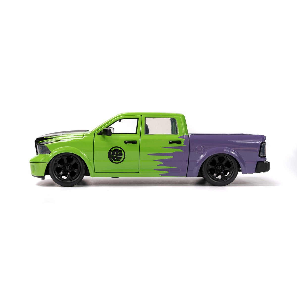 Hollywood Rides Marvel Avengers 2014 Ram 1500 1:24 Scale Die-Cast Metal Vehicle with Hulk Figure