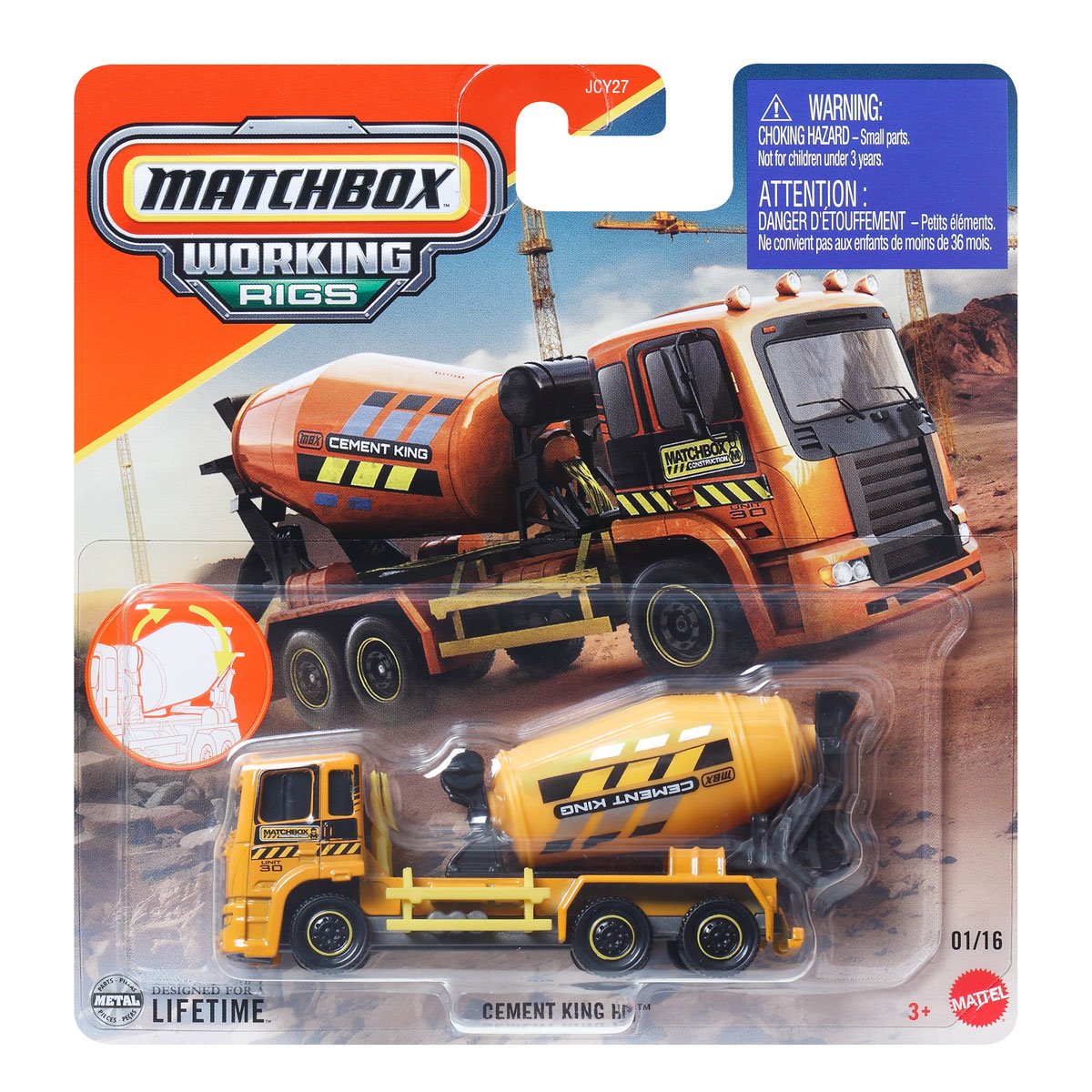 Matchbox Real Working Rigs 2025 Wave 1 Case of 6