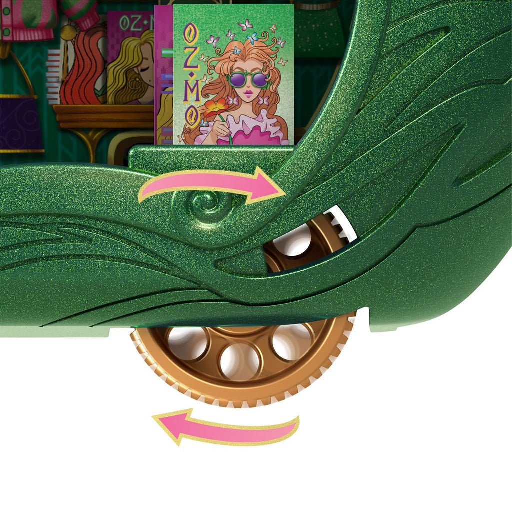 Wicked Emerald City Train Playset with Elphaba Mini-Doll