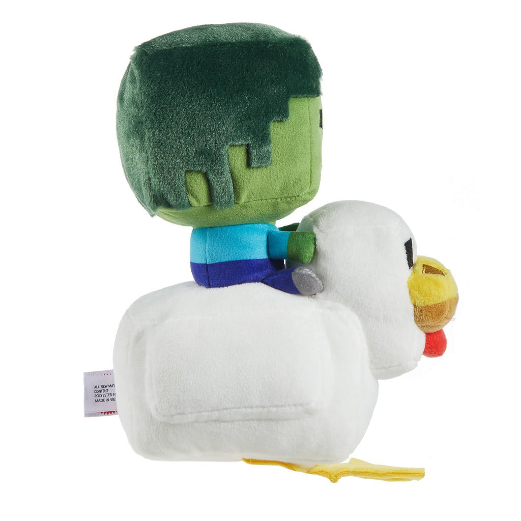 A Minecraft Movie Chicken Jockey 8-Inch Plush