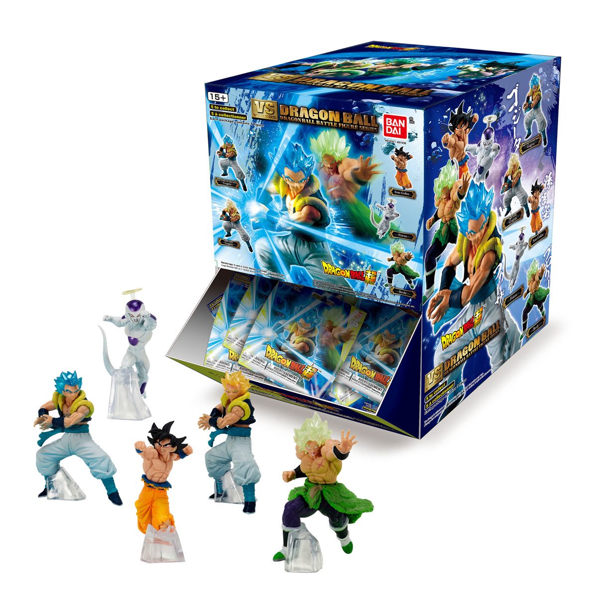 Dragon Ball Super Gashapon Posed Blind Mini-Figure Random 4-Pack