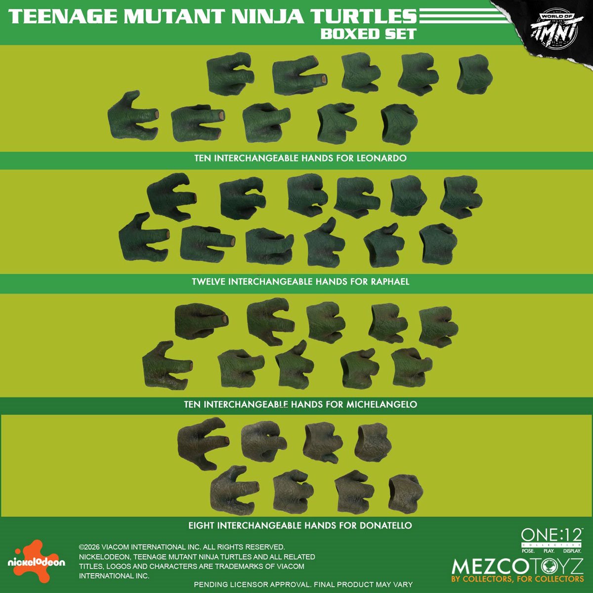 Teenage Mutant Ninja Turtles Deluxe One:12 Collective Boxed Set - ReRun