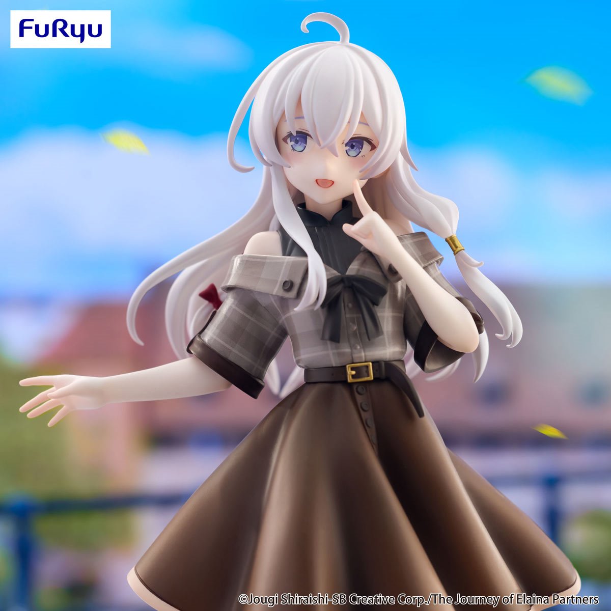 Wandering Witch: The Journey of Elaina Brown Outfit Version Trio-Try-iT Statue