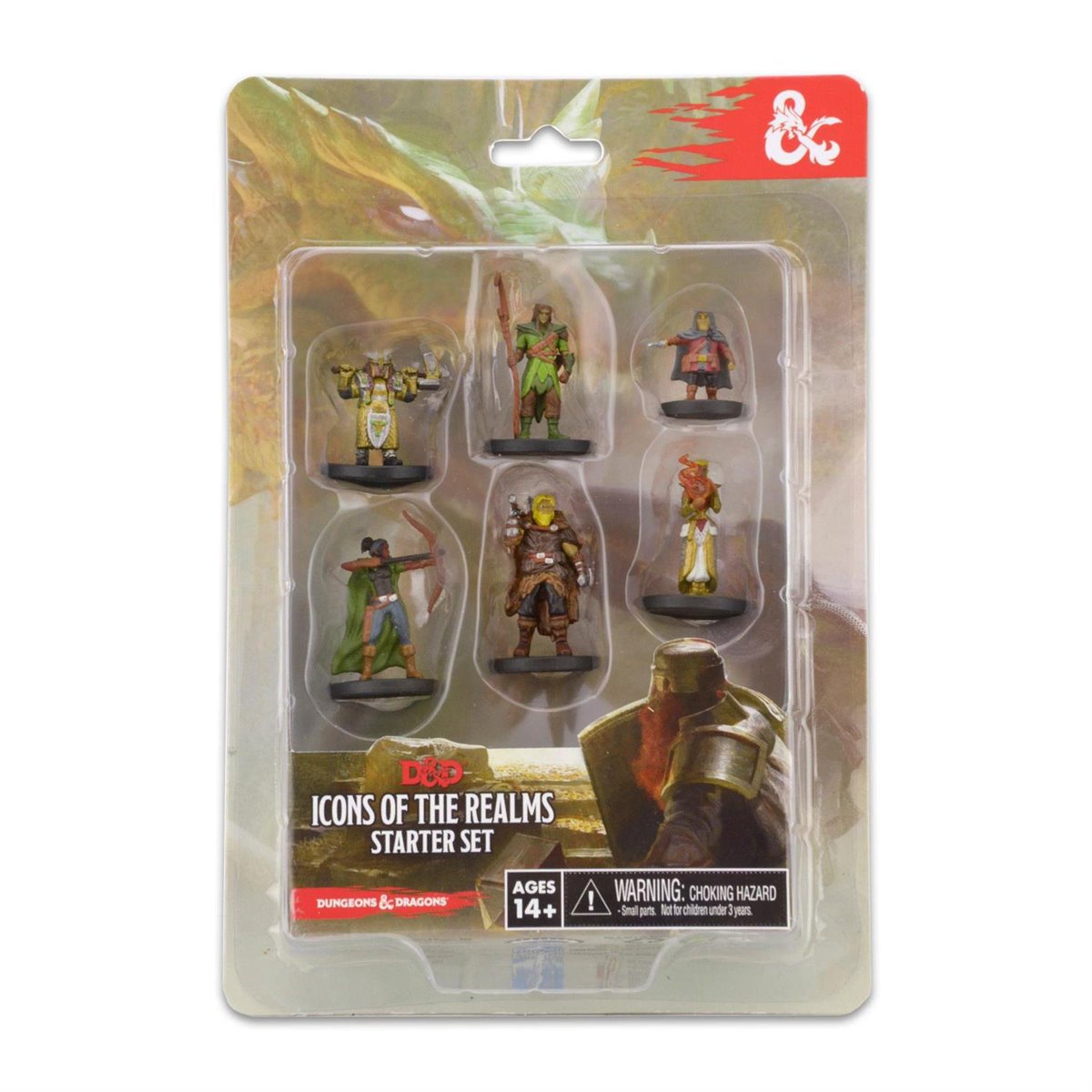 Dungeons & Dragons Icons of the Realms: Starter Set Mini-Figure 6-Pack